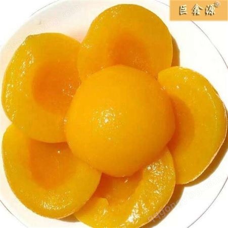 水果黄桃罐头巨鑫源厂家直供可批发出售