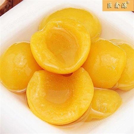 水果黄桃罐头巨鑫源厂家直供可批发出售