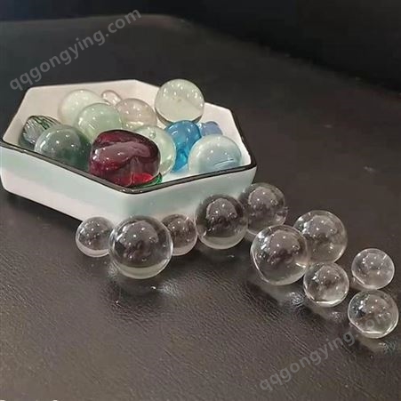 雪健各种规格玻璃珠 玻璃块 填充研磨用玻璃球
