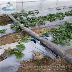联栋温室瓜菜灌溉用边缝式滴灌带使用方法