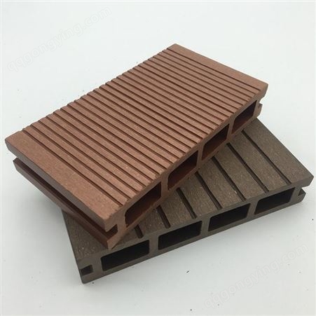 红木紫柚木色DIY木塑地板 4块拼接PE木塑地板浩竹厂家定制特殊尺寸