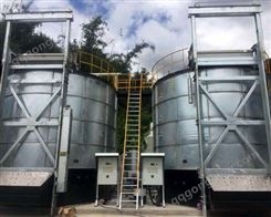 猪粪处理 不锈钢牛粪发酵罐 养殖场有机肥生产设备定制