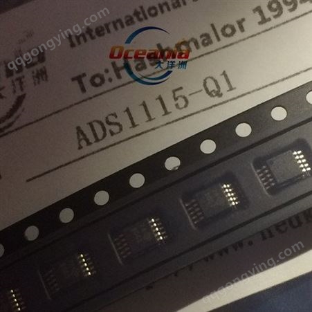 ADS1115-Q1 原装TI 封装 VSSOP-10集成IC芯片电子元器件