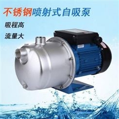 水泵不锈钢自来水自吸泵自吸水泵恒压供水泵不锈钢泵头