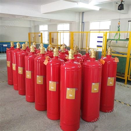 精密仪器室用有管网七氟丙烷气体灭火装置无色无味
