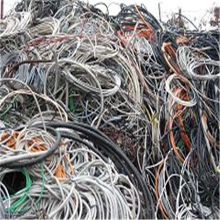 回收电缆线 金华三芯电缆线回收