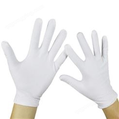 汛辰FHS-NC内置纯棉手套 加厚白色纯棉劳保手套 工厂作业防滑棉手套