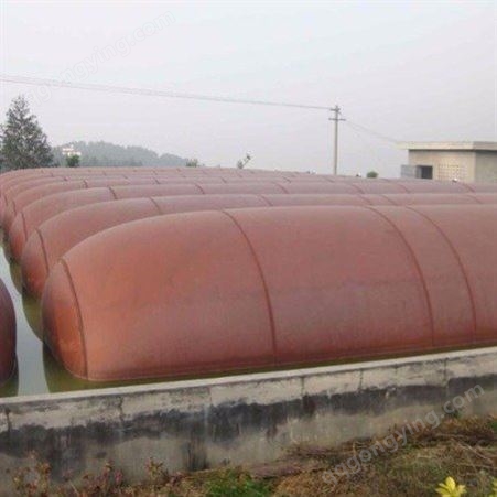 达禹沼气工程红泥软体沼气池设计定制优惠耐腐蚀沼气袋
