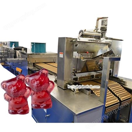 浇注型棉花糖生产线 糖果设备 糖果机 求斯糖/焦糖线 芙达机械长期供应