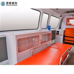 上海金旅窄体大海狮救护车救护车品牌大全集装箱转运车
