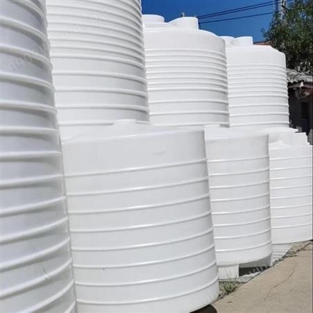 5t水塔 加厚白色水塔 生产销售塑料水塔的厂家 庆诺塑料水塔