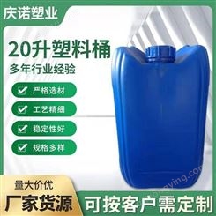 庆诺25L氟化桶 南京25升un塑料桶 防盗盖塑料桶25l