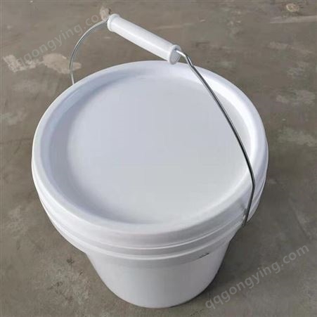 庆诺PP材质塑料桶15L 15公斤大口圆塑料桶 15升食品塑料桶批发