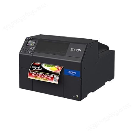 爱普生Epson CW-C6530A宽幅彩色标签打印机 工业级不干胶打印机 自动裁切标签机