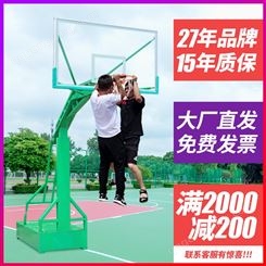 虫篮球架可移动户外成人家用标准篮框学校成年室外可扣篮