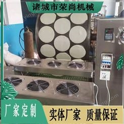 自动翻皮烤鸭饼机  现货供应电磁加热春卷皮机 千层饼蛋皮机设备