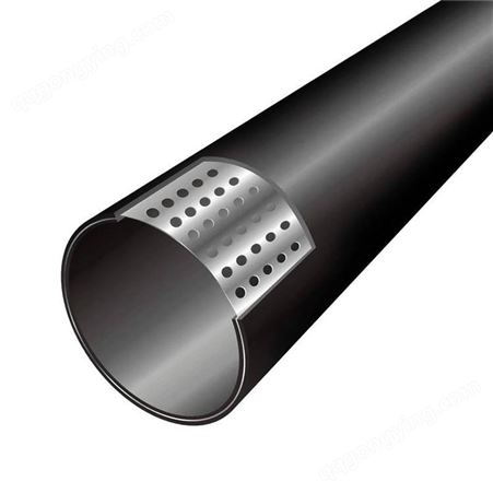 西安孔网钢带PE复合管 聚乙烯钢塑压力给水管 