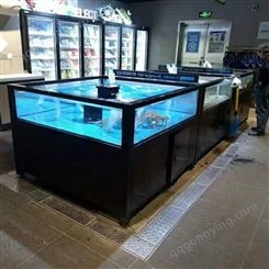 贵州大型超市酒店海鲜池 鱼池工程安装 欢迎咨询