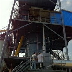 贵州3.4米两段式煤气发生炉提供1120万大卡热值耗煤一小时2.5吨 大型两段煤气发生炉