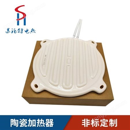 苏泊特 圆形陶瓷发热片 白色带固定孔直径200mm 非标定制