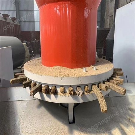 富通供应行走式玉米秸秆压块机牛粪成型机饲料造块机