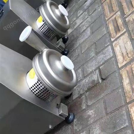 手推车型卫生泵 管道离心泵叶轮泵体物料接触的材质316L不锈钢