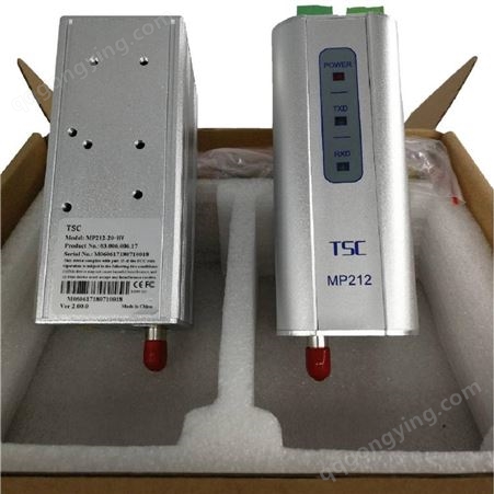 TSC信通MF210-ST02D3TE4-D2串口光纤收发器工业端子模式