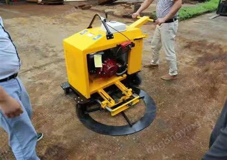 郑州市政井盖切圆机 手推沥青路面井盖切割机 小型路面井盖切缝机