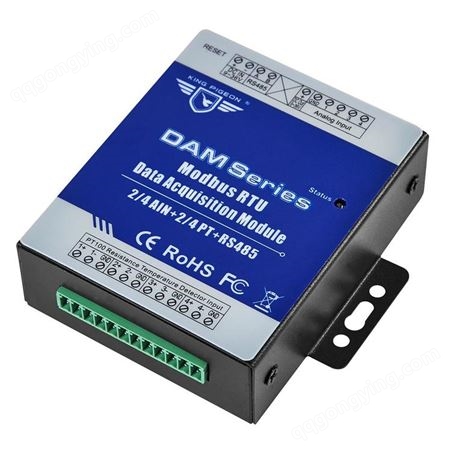 自动化设备热电阻采集转485 操作简单 金鸽科技 DAM系列