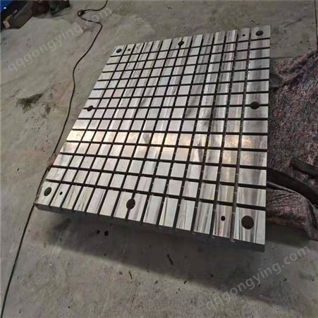 恩至生产 铸铁平台 钳工划线检测T型槽焊接测量平板 高精度研磨装配工作台 焊接平台