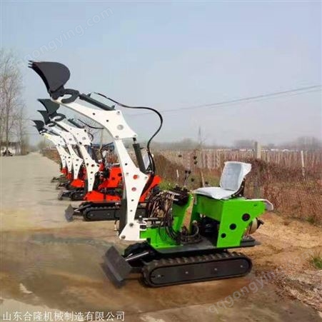 08迷你版挖掘机 工程多功能挖机 农村旱厕改造小挖机