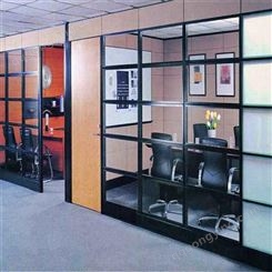 办公室玻璃隔断定制 展厅隔断会议室折叠隔断 祥雅玻璃隔断材质优良