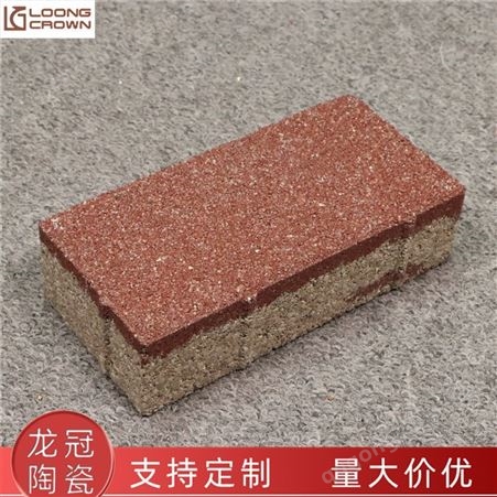 批发生产 陶瓷透水砖 高温生态陶瓷颗粒透水砖 多年生产经验