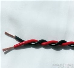 足方足米双绞线rvs2x2.5北京直销国标双绞线 红黑双绞线   