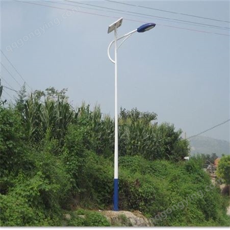 防水太阳能路灯 道路照明灯 乡村LED路灯 单臂太阳能路灯