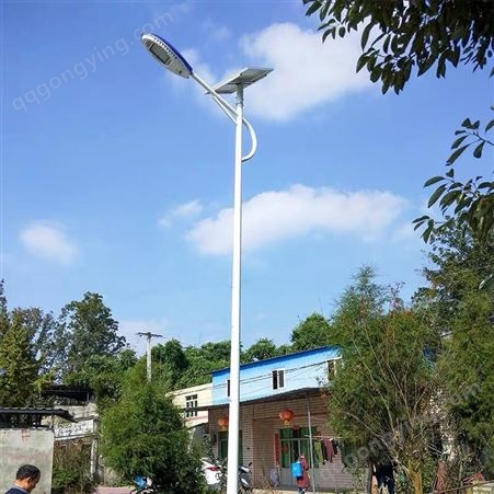太阳能路灯厂家 6米太阳能路灯 太原6米太阳能路灯厂家 户外农村路灯 质保三年