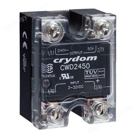 CRYDOM  CWD2425P 固态继电器-工业安装 0.15-25A 3-32VDC