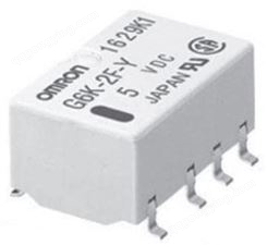 OMRON/欧姆龙 通信继电器 G6K-2F-Y-DC5 低信号继电器 - PCB Gullwing NoLatch 3.2 DPDT 5VDC 100mW