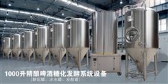1000升精酿啤酒设备-德澳公司小型精酿啤酒设备发酵罐价格
