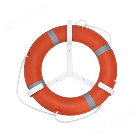 船用ccs救生圈成人实心泡沫浮圈防汛船检便携塑料游泳圈大人
