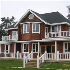 重型木结构房子 防腐木木屋价格 木屋批发 采购重型木屋别墅
