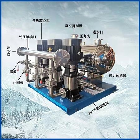 恒悦鑫 恒压变频增压给水设备 增压水泵 HYX11244