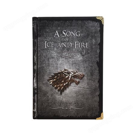 冰与火之歌记事本权利的游戏复古笔记本欧式精装日记本32K