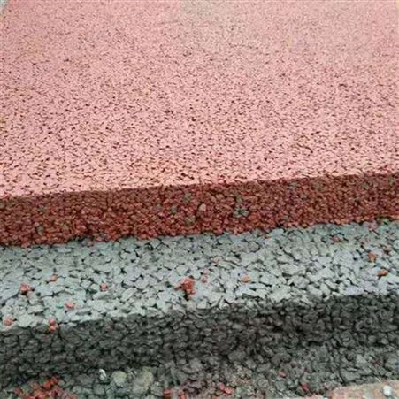 彩色透水混凝土胶结料增强剂面层罩面剂密封处理剂海绵城市材料