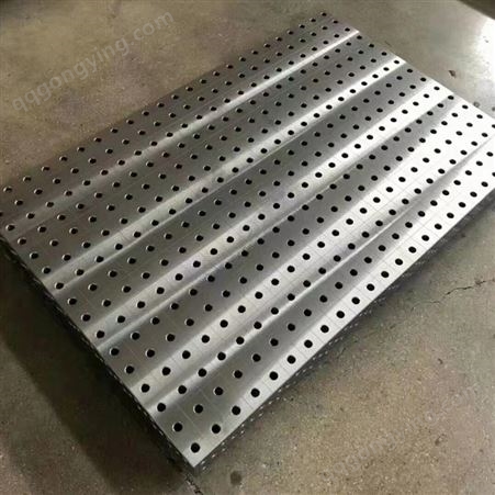 现货铸铁平板三维柔性焊接3D五面体平台钳工工装夹具