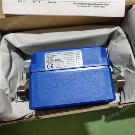 EGE 流量传感器P11122 SN 450/1 GA-3M 流量开关 专业传感器生产