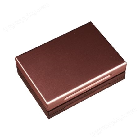 红色铝卡盒工厂定做_商务铝卡盒_A03