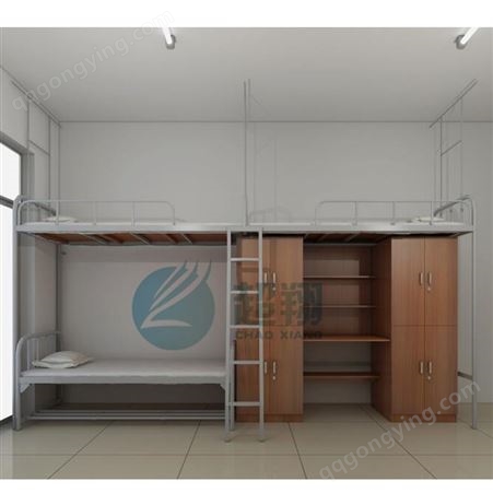 公寓床供应 连体公寓床生产厂家 上下铺宿舍床