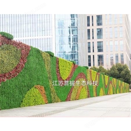 门面仿真植物墙 房屋绿化背景墙 仿真植物墙