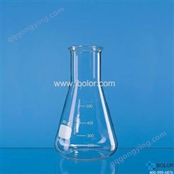 普兰德 玻璃广口锥形瓶，2000 ml，Boro 3.3，圆口 92863
